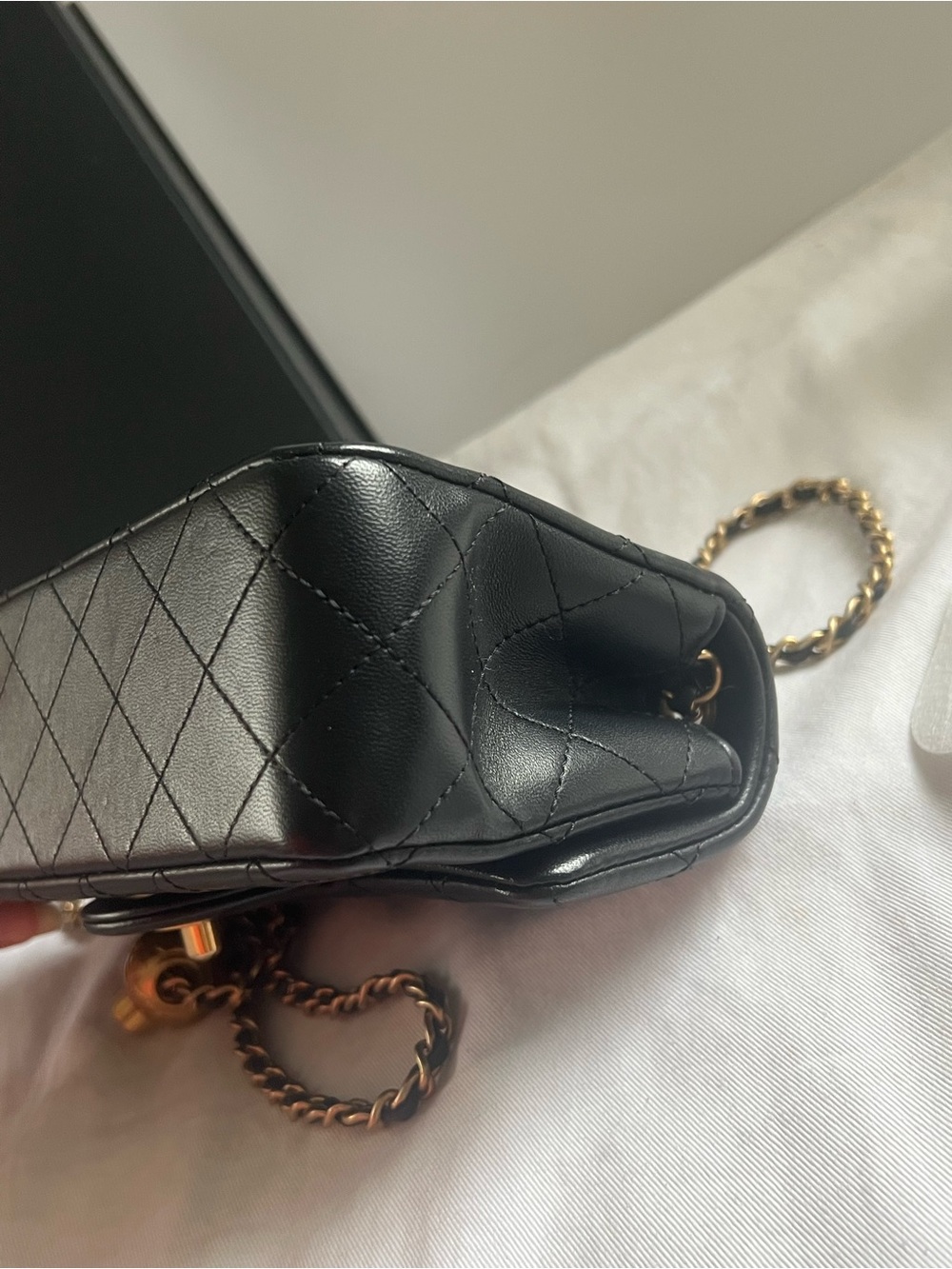🔥Chanel Mini Rectangular pearl Crush Flap Bag - Picture 8 of 14